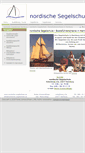 Mobile Screenshot of nordische-segelschule.de